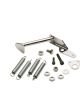 Mr Gasket Throttle Cable Bracket Carb Mount Return Spring Steel Chrome K