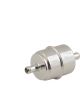 Mr Gasket Fuel Filter Canister In-Line 40 Micron Paper Element 3/8 in Ho