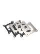 Mr Gasket Carburetor Spacer Heat Dissipater 1/2 in Thick Open Aluminum Ho