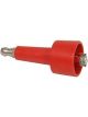 MSD Coil Wire Adapter - Socket to HEI Style - Rynite - Red - Each