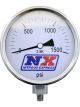 Nitrous Express Nitrous Pressure Gauge 0-1500 PSI Mechanical Analog Liq