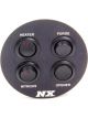 Nitrous Express Switch Panel Cup Holder Mount 2 Rockers / 1 Momentary R