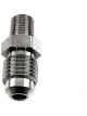 Nitrous Express Fitting Adapter Straight 4 AN Male to 1/16 in NPT Male