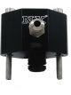 Nitrous Express Fuel Rail Adapter 1/8 in NPT Ports Aluminum Black Anodi