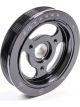 Power Bond Balancers Harmonic Balancer Street 6.730 in OD Steel Blac