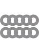 Penske Racing Shocks Shock Valve Disc 1.050 x 0.008 in Steel Penske (VW-105008)
