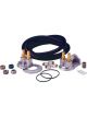 Perma-Cool Remote Oil Filter Single Filter Various Thread Adapters 8 ft