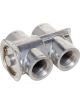 Perma-Cool Remote Oil Thermostat Dual 10 AN Female Inlets Dual 10 AN Fem