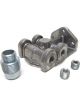 Perma-Cool Remote Oil Filter Mount Single Filter 1-14 in Thread Dual 1/4