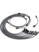 Pertronix Ignition Spark Plug Wire Set Stock-Look Spiral Core 7 mm Bla