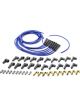Pertronix Ignition Spark Plug Wire Set Magx2 Spiral Core 8 mm Blue Str