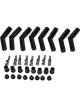 Pertronix Ignition Boot / Terminal Kit Spark Plug 8 mm Ceramic Black