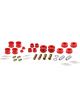 Prothane Bushing Kit Total Car Polyurethane Red For Subaru Legacy 04-0