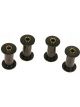 Prothane Spring Shackle Bushing Front Polyurethane Black Dodge Full