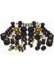 Prothane Bushing Kit Body Mount / Suspension Bushings Polyurethane