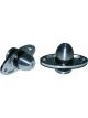 Prothane Motor Mount Bolt-On Polyurethane Bushings Billet Aluminum N