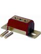 Prothane Transmission Mount 3.75 to 4.25 in Transmission Bolt Span Pol