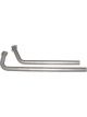 Pypes Performance Exhaust Intermediate Pipes 2-1/2 in Diameter Stainle