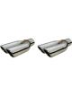 Pypes Performance Exhaust Exhaust Tip GTO Exhaust Splitters Slip-On 2-