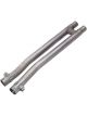Pypes Performance Exhaust Exhaust H-Pipe Resonator Delete 2-1/2 in Diam