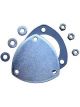 Pypes Performance Exhaust Exhaust Cut-Out Cap 3 in Diameter Bolt-On Gas