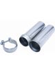 Pypes Performance Exhaust Collector Reducer 2-1/2 Inlet to 2-1/2 OD Out