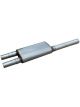Pypes Performance Exhaust Muffler Violator Stock Muffler Replacement 3