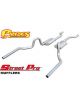 Pypes Performance Exhaust Exhaust System Crossmember-Back 2-1/2 in Dia