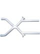 Pypes Performance Exhaust Exhaust X-Pipe X-Change 2-1/2 in Diameter Cut