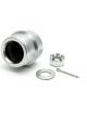 QA1 Ball Joint Housing - Lower - Press-In - Steel - Zinc Oxide - Each (1210-508)