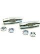 QA1 Tie Rod Sleeve 5/8-18 in Female Thread 3-3/8 in Long Hex Tube Steel