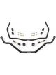 QA1 Sway Bar Front / Rear Bolt-On Greasable Graphite / Polyurethane Bus