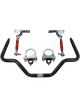 QA1 Sway Bar Rear Bolt-On 1 in Diameter Steel Black Powder Coat C10 GM
