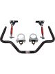 QA1 Sway Bar Rear 1-1/4 in Diameter Steel Black Powder Coat GM Fullsize