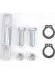 QA1 Shock Conversion - Loop Mount To 3-1/2 in T Bar Mount - Kit