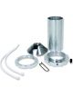 QA1 Coil-Over Kit 2.500 in ID Spring Aluminum Natural 9 in Stroke QA1