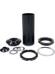QA1 Coil-Over Kit 2.500 in ID Spring Aluminum Black Anodize / Natural