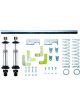 QA1 Coil-Over Shock Kit Pro-Rear Twintube Single Adjustable Rear (DS501-12100V)