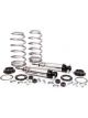 QA1 Coil-Over Shock Kit Pro Coil Twintube Single Adjustable Fron (GS401-10450A)