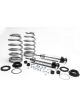 QA1 Coil-Over Shock Kit Pro Coil Twintube Single Adjustable Fron (GS501-10450C)
