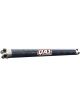QA1 Drive Shaft 38 in Long 3.20 in OD 1310 U-Joints Carbon Fiber Uni (JJ-11233)