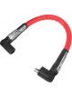 Quickcar Racing Products Coil Wire 11.5 mm 12 in Long Red HEi / Socket