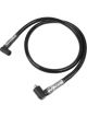Quickcar Racing Products Coil Wire 11.5 mm 42 in Long Black HEi / Sock