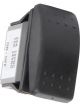 Quickcar Racing Products Rocker Switch Momentary 12V Plastic Black