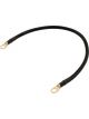 Quickcar Racing Products Battery Cable 4 Gauge 18 in Long Pre-Soldere