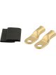 Quickcar Racing Products Battery Terminal 4 Gauge 1/4 in Eyelet Brass