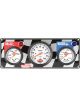 Quickcar Racing Products Gauge Panel Assembly Oil Pressure / Tachome