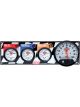 Quickcar Racing Products Gauge Panel Assembly Oil Pressure / Oil Temp