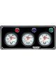 Quickcar Racing Products Gauge Panel Assembly Fuel Pressure / Oil Pre