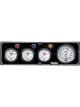 Quickcar Racing Products Gauge Panel Assembly Oil Pressure / Oil Tem